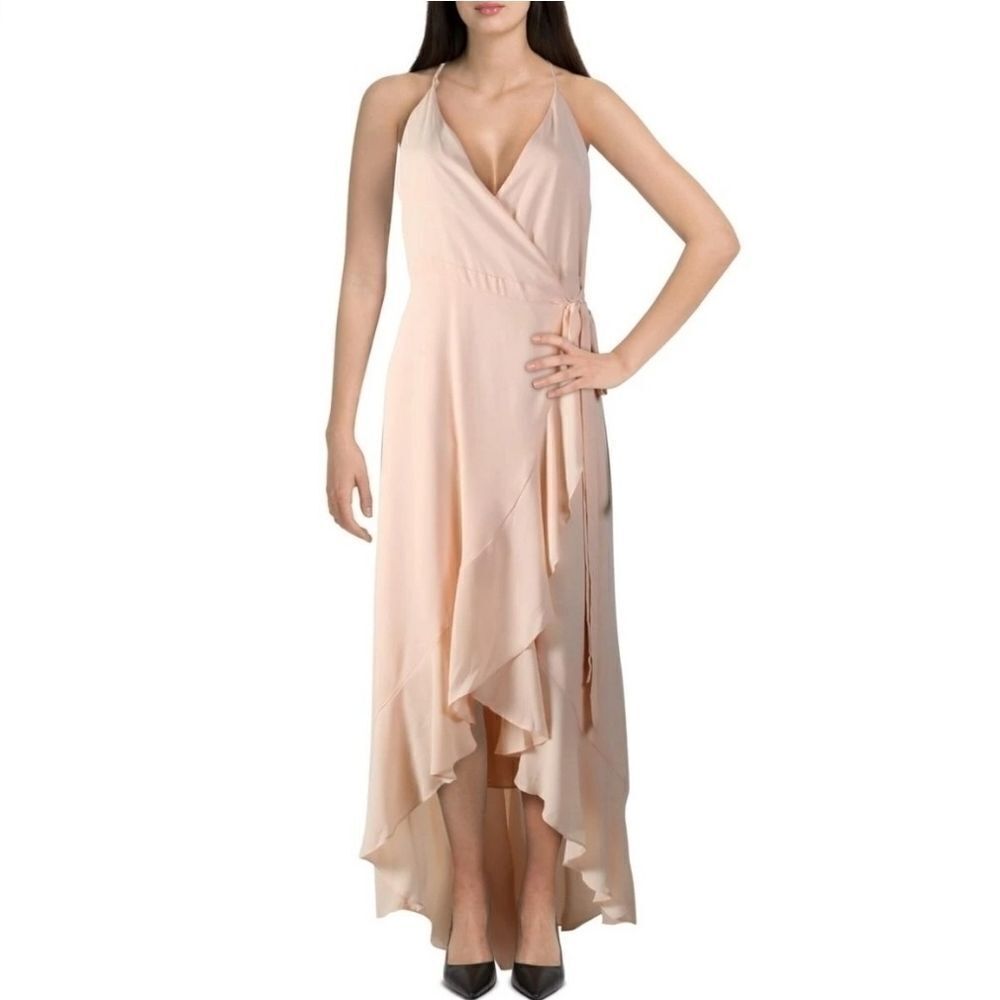 Lisa & Lucy Bridesmade‎ Ruffle Dress in Blush XL